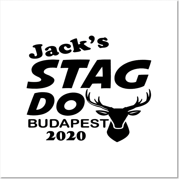 jack's stag do budapest Wall Art by tirani16